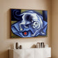 Cat Playing with a Ball, 1945-1950 - Floater Framed Canvas Print