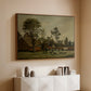 Farmhouse, c. 1865-1875 - Floater Framed Canvas Print