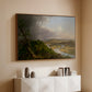 View from Mount Holyoke, Northampton, Massachusetts, after a Thunderstorm (Oxbow), 1836 - Floater Framed Canvas Print
