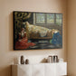 The Sleeping Beauty, 1921 - Floater Framed Canvas Print