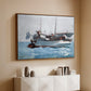 Taking on Wet Provisions, 1903 - Floater Framed Canvas Print