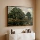 Forest of Fontainebleau, 1846 - Floater Framed Canvas Print