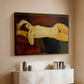 Reclining Nude (Nu couché), 1919 - Floater Framed Canvas Print