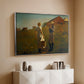 A Temperance Meeting, 1874 - Floater Framed Canvas Print