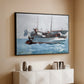 Taking on Wet Provisions, 1903 - Floater Framed Canvas Print