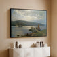 The Jetty at Feste near Moss, 1898 - Floater Framed Canvas Print