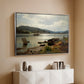 By the Water, 1876 - Floater Framed Canvas Print
