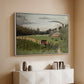 The Chair Factory at Alfortville, 1897 - Floater Framed Canvas Print