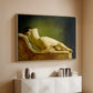 Reclining Nude (Liggende model), 1833 - Floater Framed Canvas Print