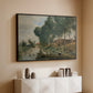 Landscape at Arleux-du-Nord, c. 1871-1874 - Floater Framed Canvas Print