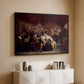 Funeral Feast, 1854 - Floater Framed Canvas Print