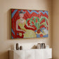 Michaella, 1943 - Floater Framed Canvas Print
