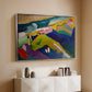 Murnau Mountain Landscape with Church, 1910 - Floater Framed Canvas Print
