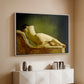 Reclining Nude (Liggende model), 1833 - Floater Framed Canvas Print