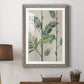 Modern Fronds II - Premium Framed Print - Distressed Barnwood Frame - Ready to Hang