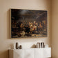 The Return of the Bear Hunter, 1856 - Floater Framed Canvas Print