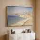 The Jetty at Cassis, Opus 198, 1889 - Floater Framed Canvas Print