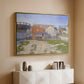 Gasometers at Clichy, 1886 - Floater Framed Canvas Print