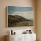 Ekeberg and Oslo Church, 1852 - Floater Framed Canvas Print