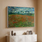 Field with Poppies, 1889 - Floater Framed Canvas Print