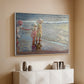 The Three Sisters on the Beach, 1908 - Floater Framed Canvas Print