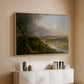 View from Mount Holyoke, Northampton, Massachusetts, after a Thunderstorm (Oxbow), 1836 - Floater Framed Canvas Print