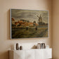 The Potato Harvest, c. 1875 - Floater Framed Canvas Print