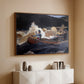 Shooting the Rapids, Saguenay River, 1905-1910 - Floater Framed Canvas Print