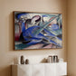 Dreaming Horse, 1913 - Floater Framed Canvas Print