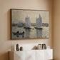 Two Schooners, Gloucester, c. 1880 - Floater Framed Canvas Print