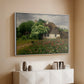 Farmhouse with Meadow Flowers, 1909 - Floater Framed Canvas Print