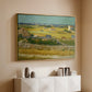 The Harvest, 1888 - Floater Framed Canvas Print