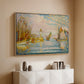 The Lighthouse at Groix, 1925 - Floater Framed Canvas Print