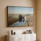 The Old Man and the Child, 1888 - Floater Framed Canvas Print