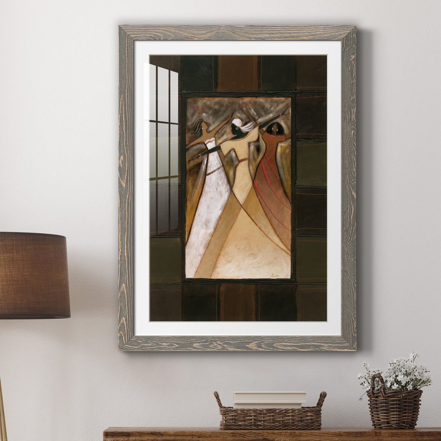 Divine Grace I - Premium Framed Print - Distressed Barnwood Frame - Ready to Hang