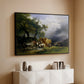 The Harvest Wagon (Der Heuwagen), c. 1850 - Floater Framed Canvas Print