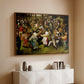 The Wedding Dance, c. 1566 - Floater Framed Canvas Print