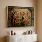 King David Playing the Harp, c. 1627-1628 - Floater Framed Canvas Print