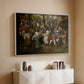 The Wedding Dance, c. 1566 - Floater Framed Canvas Print