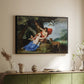 Venus and Adonis, 1632 - Floater Framed Canvas Print
