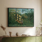 Fight Between a Tiger and a Buffalo, 1908 - Floater Framed Canvas Print