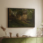 German Farm, 1859 - Floater Framed Canvas Print
