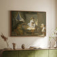 The Visit to the Nursery, c. 1775 - Floater Framed Canvas Print