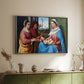 Sacred Conversation, c. 1505 - Floater Framed Canvas Print