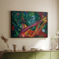 The Monkey, 1912 - Floater Framed Canvas Print