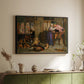 The Flight of Madeline and Porphyro, 1848 - Floater Framed Canvas Print