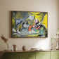 Still Life with Cat and Lobster, 1962 - Floater Framed Canvas Print