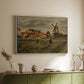 The Potato Harvest, c. 1875 - Floater Framed Canvas Print