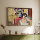 Woman Seated in an Armchair, c. 1920 - Floater Framed Canvas Print