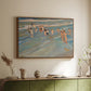 Children Playing on the Beach in Valencia, c. 1908 - Floater Framed Canvas Print